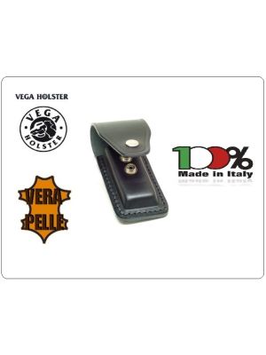 Porta Caricatore Singolo Monofilare Nero Vega Holster Italia Art.1P01