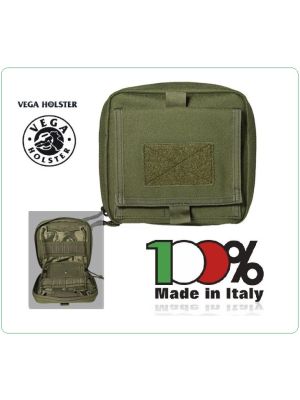 Tasca per uso Medicale o altro con Sistema Posteriore tipo MOLLE Vega Holster Italia  Art.2G12