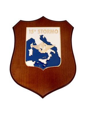 Crest Aeronautica Militare Italiana 15° Stormo Prodotto Ufficiale Art. AM0100P15ST