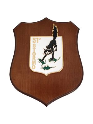 Crest Aeronautica Militare Italiana  51° Stormo Prodotto Ufficiale Art. AM0100P51ST