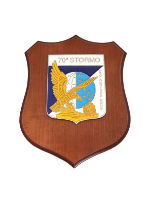 Crest Aeronautica Militare Italiana  70° Stormo Prodotto Ufficiale  Art. AM0100P70ST
