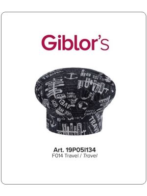 Cappello Berretto Cuoco Chef Giblor's Italia Traveli Art. 19P05I134-T