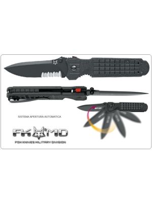 Coltello Serramanico FOX Italia Maniago Predator II 2F clip Point FX-446BS Art.FX446BS