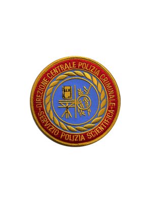 Patch Toppa Polizia di Stato Scientifica Art.EU238
