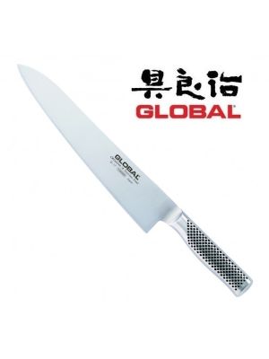 Coltello Forgiato Professionale Cuochi Chef Trinciante Cucina cm 27 Global G17 Art. G-17