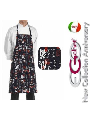 Grembiule Cucina Pettorina con Tascone cm 90x70 Jap Art. 6103119A