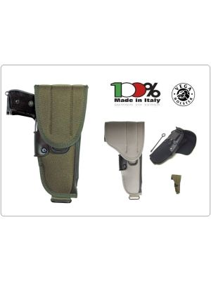 Fondina Military in Cordura e Polimero a Iniezione Vega Holster Italia Militare Polizia Carabinieri Esercito Art. MB2