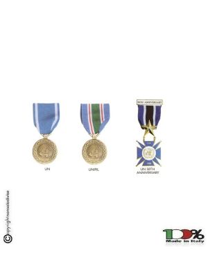 Medaglia Fusione 3D ONU UN UNIFIL Art. FAV-51
