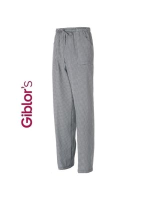 Pantalone Pantaloni Pantalaccio Coulisse Cuoco Chef Cucina Unisex Sale Pepe Giblor's Art. 127