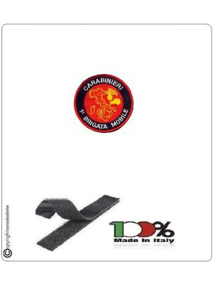 Patch Toppa Ricamata con Velcro Carabinieri 1°Brigata Mobile Art.CC-NSD-2