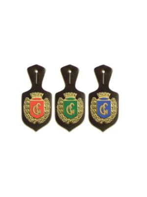 Pendif Battipetto Batti Petto Guardia Giurata con Pelle Art.FAV-PEN-GG