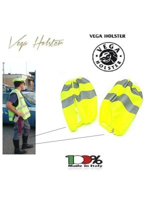 Ghette Alta Visibilità Gialle Vega Holster Italia Polizia Carabinieri Polizia Locale Municipale Art. 4AV03
