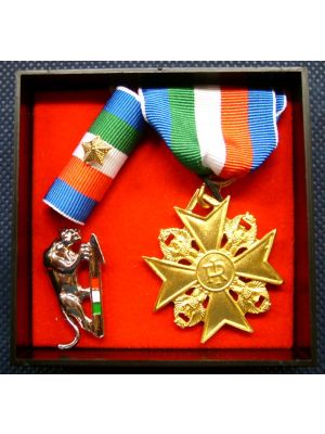 Set Medaglie Anzianità di Servizio Polizia di Stato Oro Idea Regalo Art. FAV-SET13