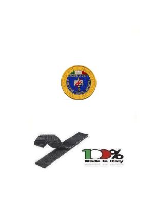 Patch Toppa Ricamata con Velcro Polizia di Stato Istruttore Tecniche Operative Art. EU213