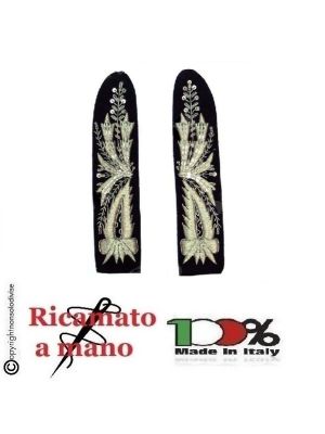Alamari Ricamati a Mano In Canuttiglia Bombati Carabinieri Prodotto Italiano Art.NSD-CC-CAN