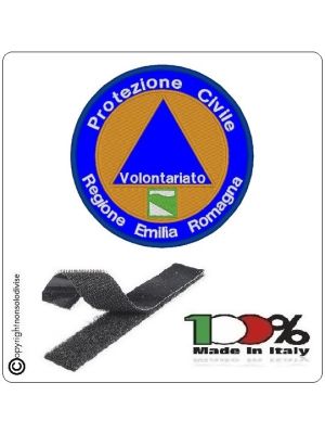 Patch Toppa Ricamata Protezione Civile Regione Emilia Romagna Art PC-ER
