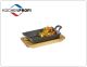 Padella Grill con Supporto in Legno Rettangolare  Kuchenprofi Art. 5113720