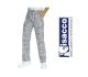 Pantalaccio Pantaloni Coulisse Unisex Cuoco Chef Pasticcere NEW YORK Nero Bianco Isacco Art.044668