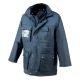 Parka Giubbino Giacca Master Plus Blu Nevy Interno Staccabile Antipioggia Antifreddo Personalizzabile ISSA  Vigilanza Guardia Giurata GPG Art. 04661