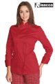 Giacca Cuoco Chef Donna Red  Lady Rossa Isacco Art.057507