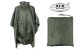 Telo Poncho Rip Stop Impermeabile Antipioggia Verde OD Pioggia Temporale Militare Soft Air Caccia Pesca Art. 08524B