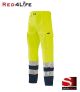 Pantaloni Giallo Blu Protezione Civile Alta visibilità EN471 Classe 2 Modello Red4Life Gruppo Siggi Art. 08PA0743
