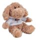 Cane Cagnolino Peluche Seduto H11cm con Felpa Cappuccio Carabinieri  Ufficiale Idea Regalo Baby Bau Art. 10910