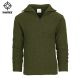 Pullover Maglione Modello Alpino  Verde OD Alpino Cerniera sul Collo  Fostex Art. 1313210