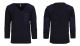 Pullover Maglione Ufficio Collo a V  Blu Notte Navy Marina Security Vigilanza GPG IPS Sicurezza Art.131335B
