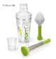 Set Cocktail Professionale Shaker + Pestello + Dosatore + Spremi Agrumi Vin Bouquet Barman Bar Ristoranti Art. FIK003SET