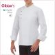 Giacca Cuoco Chef Bianca o Nera EMANUEL Possibilità di Personalizzazione con Nome Ricamato Giblor’s Art.17P08G957