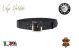 Cinturone in Cuoio H5 con Doppi Fori e Pomello Vega Holster Italia Polizia Carabinieri vigili GPG IPS Art. 1V56