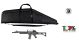 Fodero In Cordura Nera Trasporto Fucile Vega Holster Italia SPAS Beretta AR 70/90 Art. 2B51-2B57