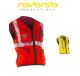 Gilet Arancio Fluo' o Giallo Fluo' MULTIX II Soccorritori Sanitari 118  Emergenza Medica Protezione Civile  Reverse Italia  Art. 352HV