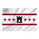 Bandiera Flag Drenthe 100x150 Eco Art.447200-090