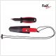 Coltello Sopravvivenza con Fodero e Cinghia da Collo Caccia Pesca Tempo Libero Fox Outdoor  Art. 45300