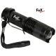 Torcia a Led Professionale Alluminio 300 Lumen Fox Outdoor Polizia Carabinieri Vigilanza Guardie Giurate GPG  Art. 26370