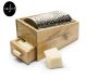 Grattugia Formaggio o Noci Moscate in Legno di Rovere e Acciaio Inox Idea Regalo Sagaform Art.5010138