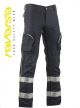 Pantalone Professionale Protezione Civile Blu + Rifiniture Gialle TREK LIGC Reverse Art. 522UT