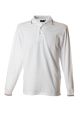 Polo Manica Lunga Bianca Modello Italia Neutra Genova JRC Art. 989802