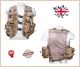 Gilet Tattico Modello ARKTIS Tactical Vest Deserto DPM Usato Originale Inglese Taglia Unica Art.604514