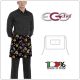 Grembiule Falda Banconiere Con Tascone Mexico cm 40x70 Ego Chef Italia New  Art. 6100148A
