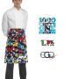 Grenbiule Falda Banconiere Con Tascone GRAPHIC cm 70x70 Ego Chef Italia Art.6101144A