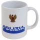 Tazza Mug Polizia di Stato Bicolor  in Ceramica Prodotto Ufficiale Art. PS0501