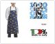 Grembiule Cucina Pettorina con Tascone cm 90x70 Bip Apron Owls Ego Chef Italia Art. 6103142A