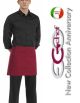 Grembiule Falda Banconiere Con Tascone Bordeaux  cm 40x70 Art.6100003C