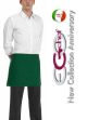 Grembiule Falda Banconiere Con Tascone Bottle Green Verde  cm 40x70 Art.6100004C