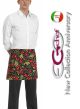 Grembiule Falda Banconiere Con Tascone Tomato Pomodori cm 40x70 Ego Chef Art. 6100107A