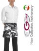 Grembiule Falda Banconiere Con Tascone Artic Mimetico Ghiaccio cm 40x70 Ego chef Art. 6100111A