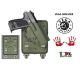 Piattaforme Molle per Fondina Vega Holster Italia attacco molle M.O.L.L.E. per fondina Verde o Nero Art. 8K28